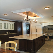 Modern Design  Big Island Solid Wood Kitchen Cabinet